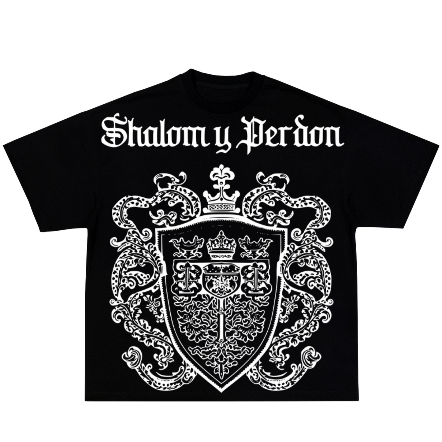 SYP #004 "Coat of Arms” / %100 Cotton / Boxy Fit / Men's Designer T Shirt / s,m,l,xl,xxl,3xl,4xl