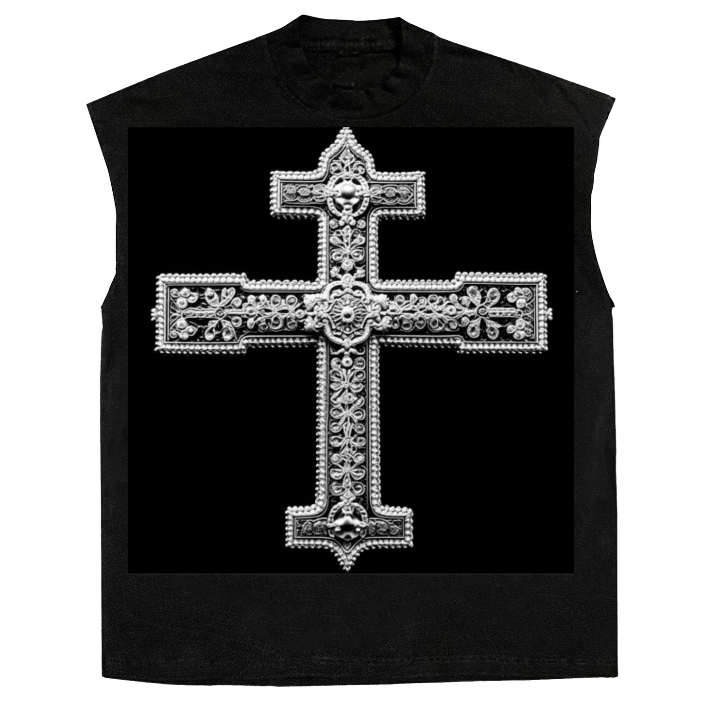 SYP #014 "Corpus Cristi” / %100 Cotton / Cut Sleeve / Cropped Tank Tee / s,m,l,x,xxl,3xl,4xl..