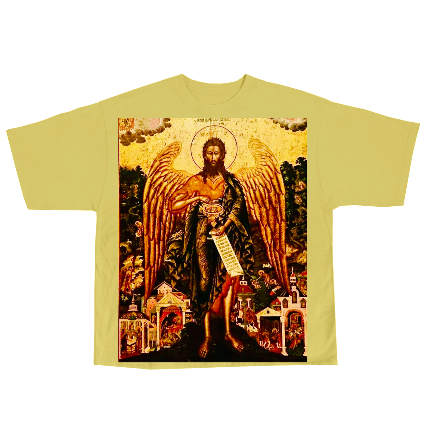 SYP #023  "Angel of The Lord" / 2 panel / drop shoulder / crew-neck / boxy fit / s, m, l, xl, xxl, 3xl, 4xl