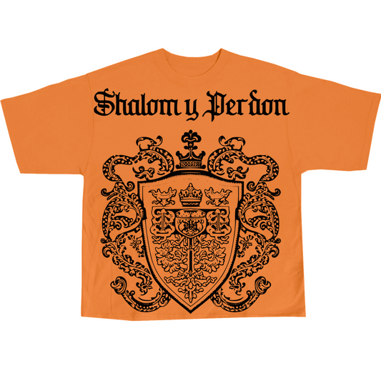 SYP #081 "Coat of Arms" / 2 panel / Cropped / 100% Cotton T Shirt / s,m,l,xl,xxl,3xl,4xl