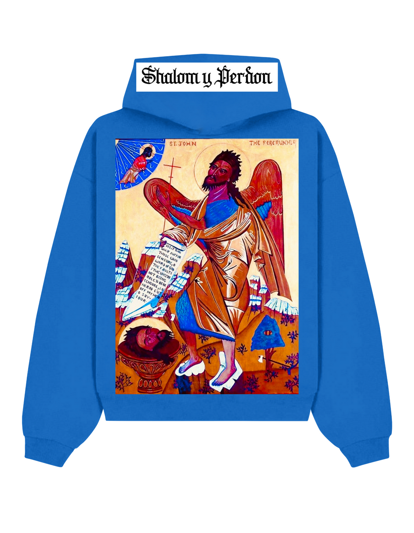 SYP #034 "Juan El Baptiste"  / Heavyweight Hoodie / s, m, l, xl, xxl, 3xl, 4xl