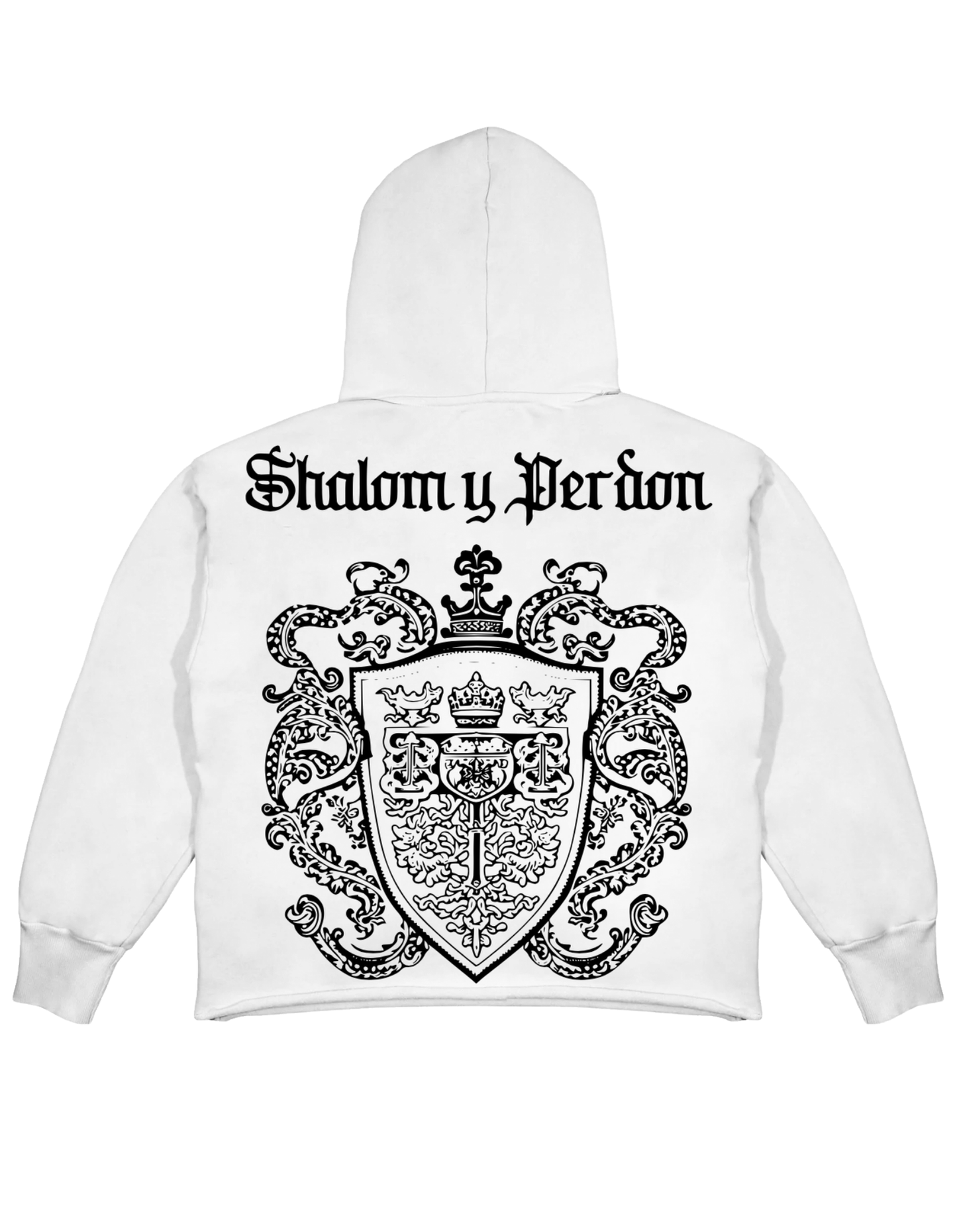 SYP #056 / SYP "Coat of Arms" / %100 Cotton / Lightweight Cropped Hoodie / s,m,l,xl,xxl,3xl,4xl